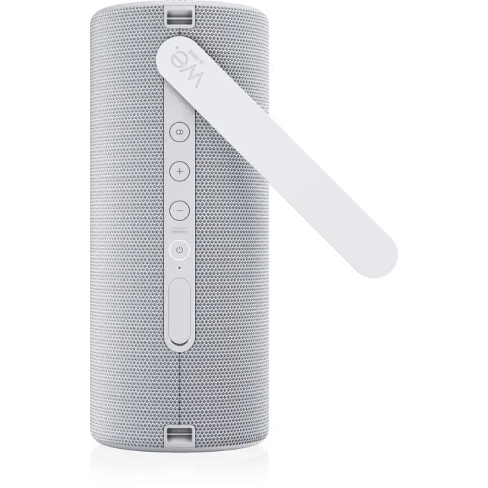 Loewe We. HEAR 2 Cool Grey - Enceinte portable Bluetooth puissante 60W (2x15W RMS), étanche IPX6, autonomie 17h - Gris frais