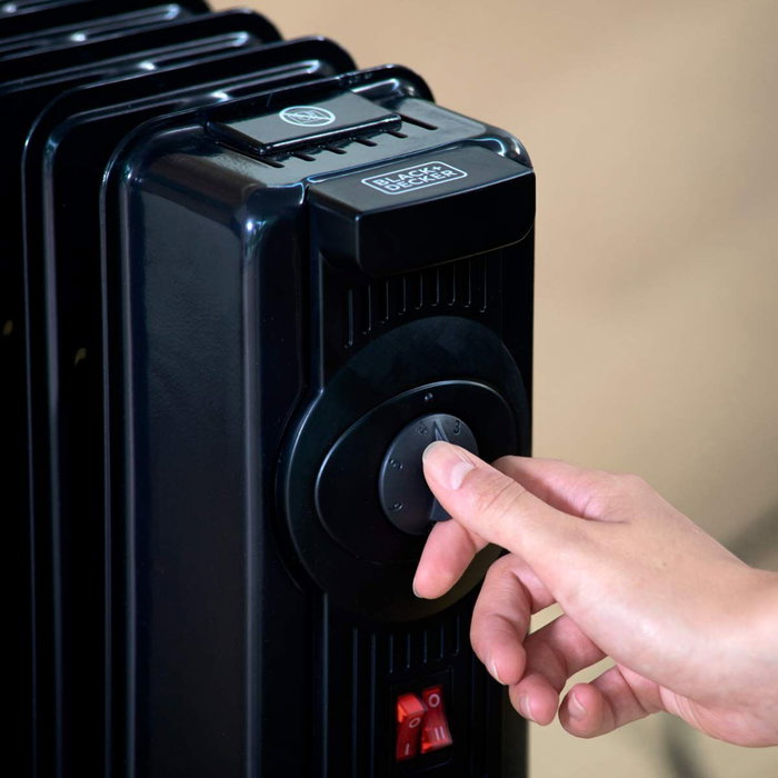 Black & Decker BXRA2000E Radiateur à Huile 2000 W Noir (11 modules)