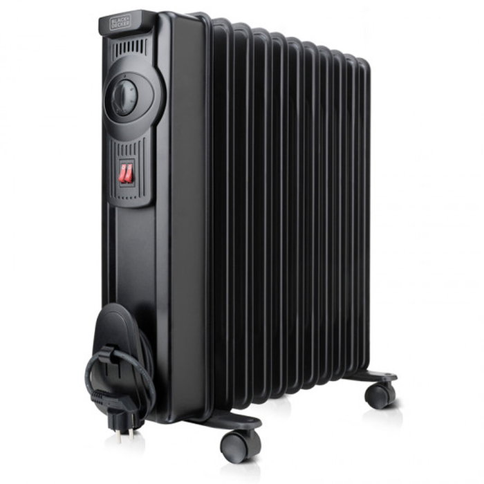 Black & Decker BXRA2000E Radiateur à Huile 2000 W Noir (11 modules)
