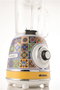 Ariete 583 Positano Batidora de vaso en verre, 4 lames acier inoxydable, 4 vitesses et bouchon doseur, style vintage