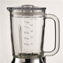 Ariete 583 Positano Batidora de vaso en verre, 4 lames acier inoxydable, 4 vitesses et bouchon doseur, style vintage
