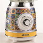 Ariete 583 Positano Batidora de vaso en verre, 4 lames acier inoxydable, 4 vitesses et bouchon doseur, style vintage