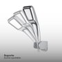 Gifont Support de douche ajustable