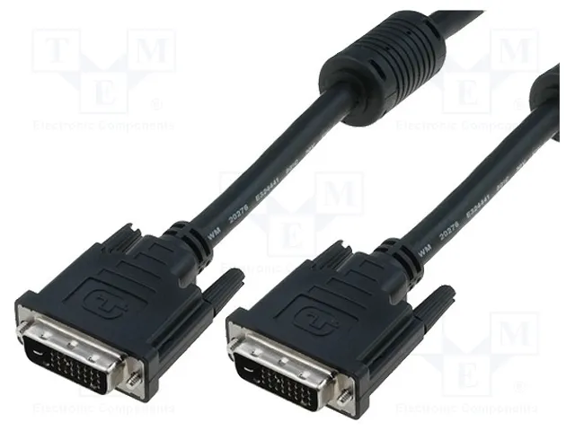 DIGITUS Câble DVI-D (24+1) Dual Link noir 2m DIGITUS Câble DVI-D (24+1) Dual Link noir 2m