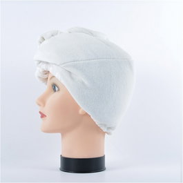Bifull Turban pour cheveux extensible blanc