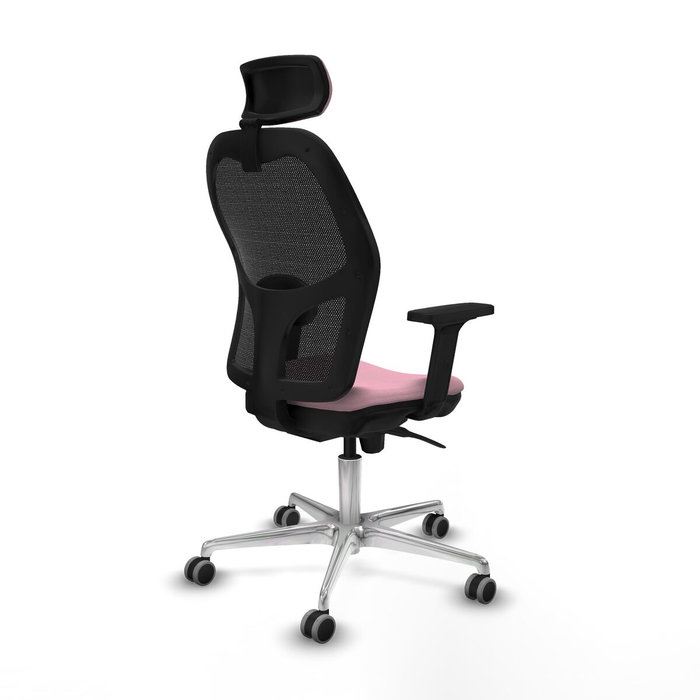 Piqueras y Crespo Chaise de Bureau avec Appui-tête Jorquera 2D086G2 Rose