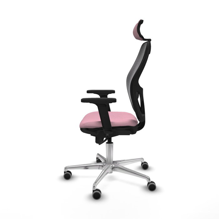 Piqueras y Crespo Chaise de Bureau avec Appui-tête Jorquera 2D086G2 Rose