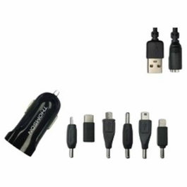 Thomson Kit chargeur allume-cigare 12/24V avec 6 connecteurs et câble 1m