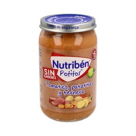 NUTRIBEN Potito au veau, pommes de terre et carottes 235g