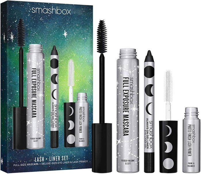 Smashbox Coffret Maquillage Regard avec Eyeliner et Mascara Waterproof