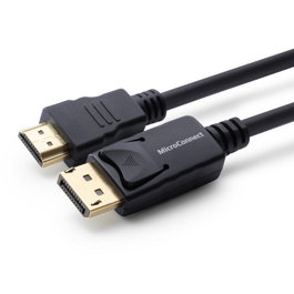 MicroConnect Câble DisplayPort 1.2 vers HDMI 10m