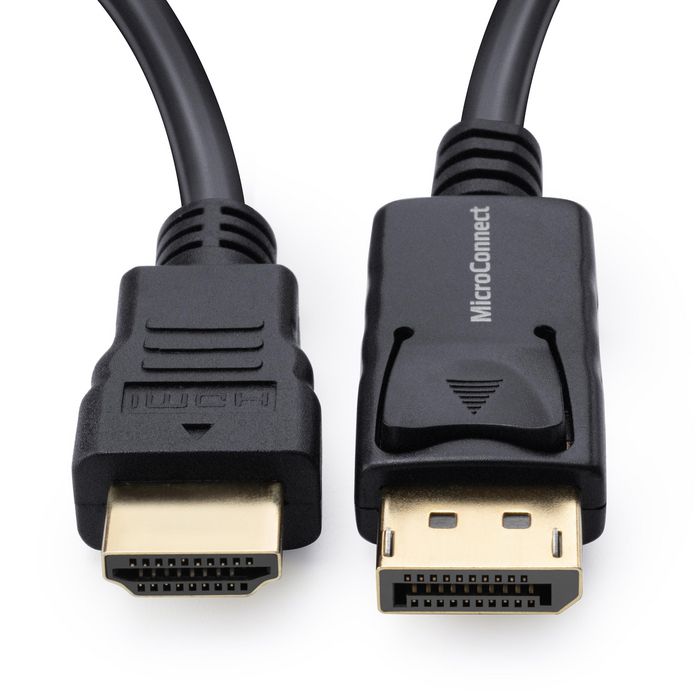MicroConnect Câble DisplayPort 1.2 vers HDMI 10m MicroConnect Câble DisplayPort 1.2 vers HDMI 10m