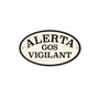 Plaque Magnet & Steel Alerta Gos Vigilant 16,3 x 9,5 cm