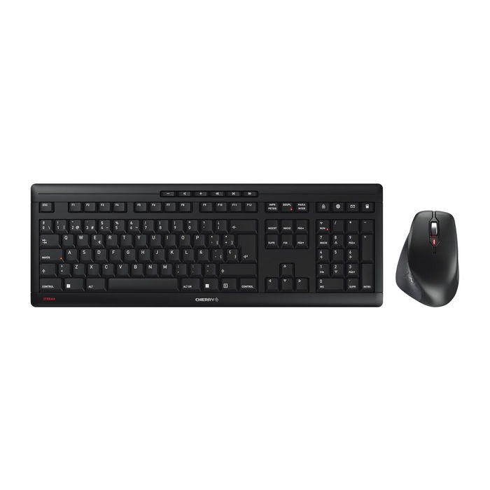clavier et souris Cherry JD-8550ES-2 Noir Espagnol QWERTY clavier et souris Cherry JD-8550ES-2 Noir Espagnol QWERTY