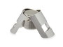 Kinvara Bouchon Acier Inoxydable pour Bouteille de Champagne - 6 x 5,5 x 3,5 cm (Set de 36)