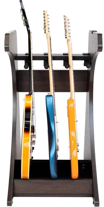 FRAMEWORKS Soporte Rack Elite 3 Guitarras Marrón