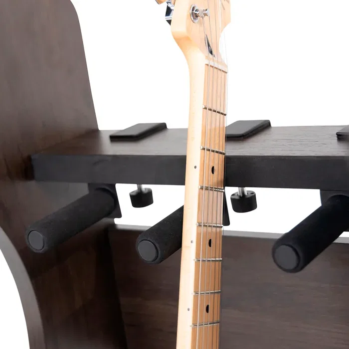 FRAMEWORKS Soporte Rack Elite 3 Guitarras Marrón