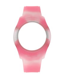 Watxandco Bracelet de montre Rose 43mm