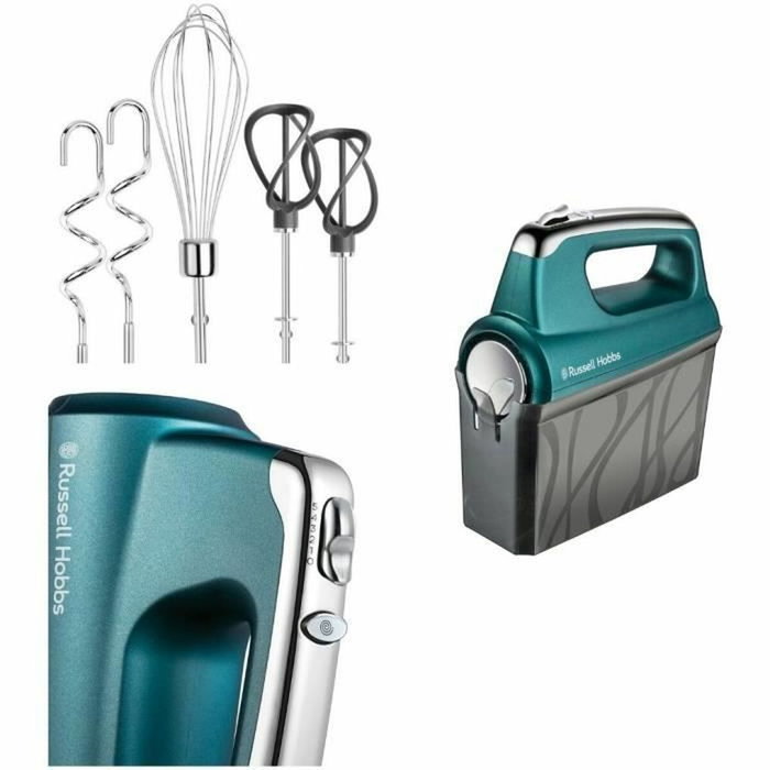Russell Hobbs Batteur Mixeur Swirl Turquoise
