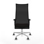 Piqueras y Crespo Chaise de Bureau Albacete Marron Foncé et Noir
