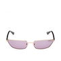 Guess Gafas Lunettes de Soleil GU8285 28Y Femme Monture Rose Doré Cristal Violet Cat-Eye