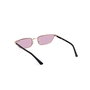 Guess Gafas Lunettes de Soleil GU8285 28Y Femme Monture Rose Doré Cristal Violet Cat-Eye