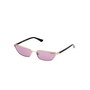 Guess Gafas Lunettes de Soleil GU8285 28Y Femme Monture Rose Doré Cristal Violet Cat-Eye