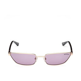 Guess Gafas Lunettes de Soleil GU8285 28Y Femme Monture Rose Doré Cristal Violet Cat-Eye