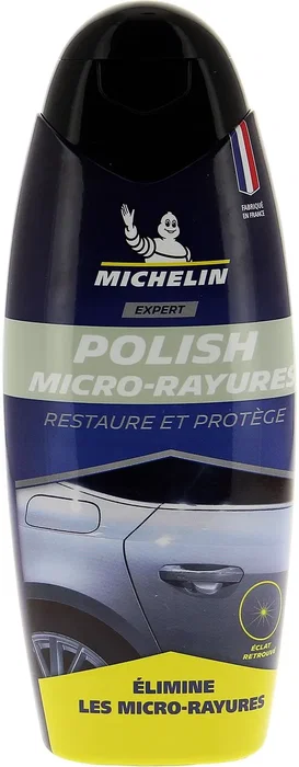 Michelin Expert Polish - Polish à base d'oxyde d'aluminium pour éliminer les micro-rayures et redonner l'éclat, cire protectrice incluse Michelin Expert Polish - Polish à base d'oxyde d'aluminium pour éliminer les micro-rayures et redonner l'éclat, cire protectrice incluse