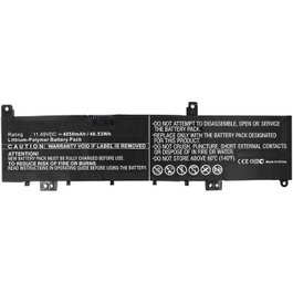 CoreParts Batterie d'ordinateur portable pour Asus 46,74Wh 11,4V 4100mAh