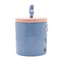 WIDDOP & CO Bocal de rangement Stitch Disney bleu et rose