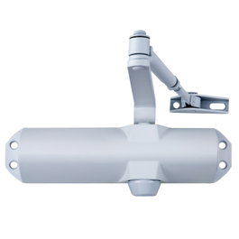 WOLFPACK LINEA PROFESIONAL Ferme-porte avec retenedor, force 4, blanc (portes 90/120 cm)