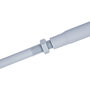 WOLFPACK LINEA PROFESIONAL Ferme-porte avec retenedor, force 4, blanc (portes 90/120 cm)