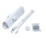 WOLFPACK LINEA PROFESIONAL Ferme-porte avec retenedor, force 4, blanc (portes 90/120 cm)