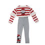 Cerdà Conjunto 2 Pièces Legging Cotton Brushed Minnie pour Fille 6 Ans - Couleur Gris