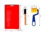 Innspiro Kit de peinture pour enfants avec rouleaux, pinceaux et plateau