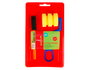 Innspiro Kit de peinture pour enfants avec rouleaux, pinceaux et plateau