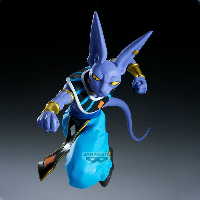 BANPRESTO Figure Beerus - Dragon Ball Super - Match Makers - Environ 15 cm - Produit de Collection