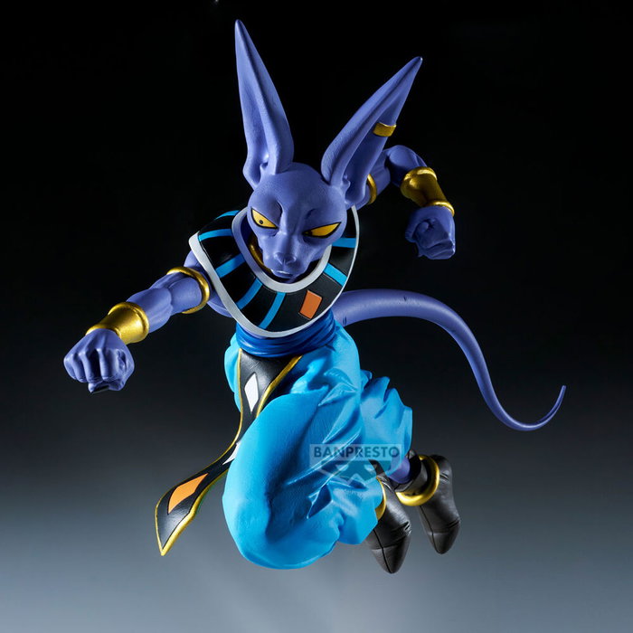 BANPRESTO Figure Beerus - Dragon Ball Super - Match Makers - Environ 15 cm - Produit de Collection