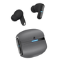 Leotec Auriculares TWS Gaming Nebula Fit, Écouteurs sans Fil Bluetooth 6.0, Latence 45ms, Autonomie 30h, Noir