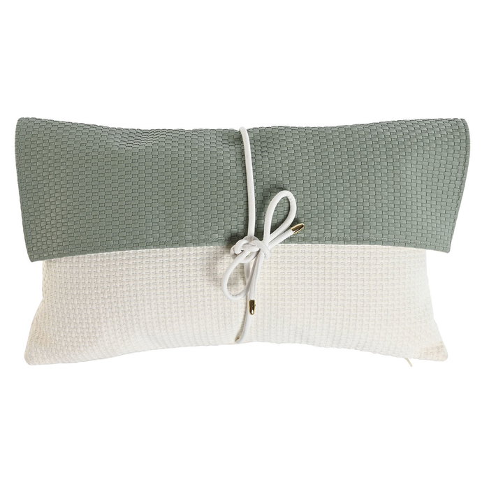 Home ESPRIT Coussin ESPRIT Blanc Vert 50 x 10 x 30 cm Home ESPRIT Coussin ESPRIT Blanc Vert 50 x 10 x 30 cm