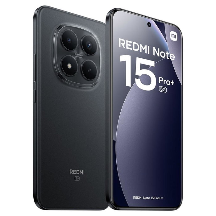 Xiaomi Redmi Note 15 Pro+ 5G Smartphone 8GB RAM 256GB Stockage 6.83" AMOLED 200MP Appareil Photo Noir Xiaomi Redmi Note 15 Pro+ 5G Smartphone 8GB RAM 256GB Stockage 6.83" AMOLED 200MP Appareil Photo Noir