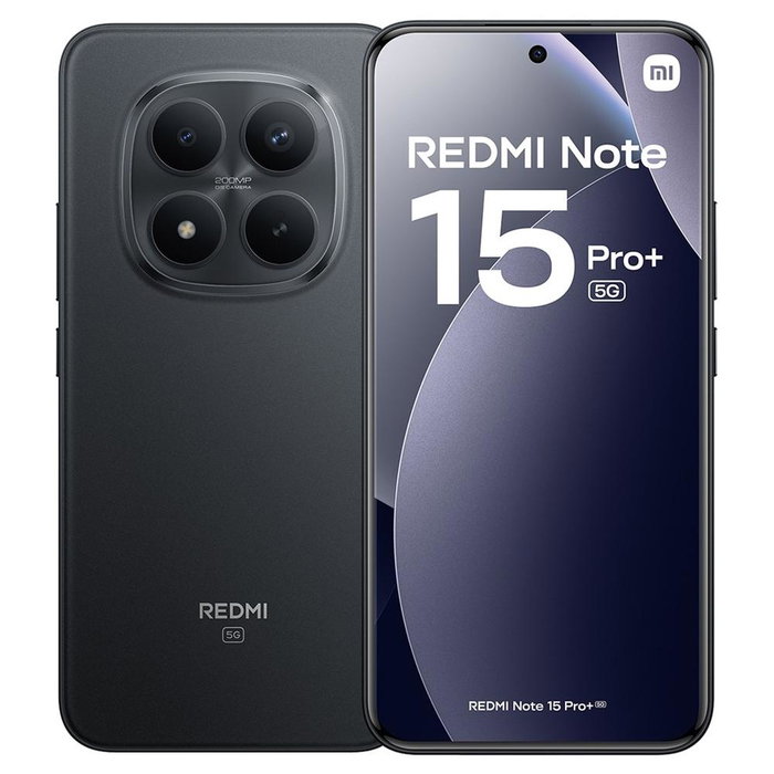 Xiaomi Redmi Note 15 Pro+ 5G Smartphone 8GB RAM 256GB Stockage 6.83" AMOLED 200MP Appareil Photo Noir Xiaomi Redmi Note 15 Pro+ 5G Smartphone 8GB RAM 256GB Stockage 6.83" AMOLED 200MP Appareil Photo Noir