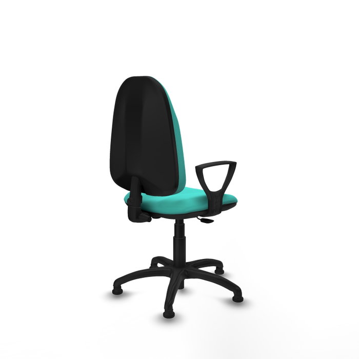 PIQUERAS Y CRESPO Chaise de bureau Algarra, similicuir turquoise PIQUERAS Y CRESPO Chaise de bureau Algarra, similicuir turquoise