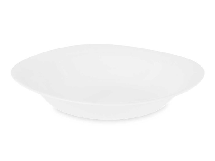 Vivalto Assiette Creuse Carrée Opal 23 cm Blanc Verre (Set de 24) Vivalto Assiette Creuse Carrée Opal 23 cm Blanc Verre (Set de 24)