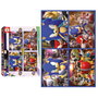 Educa Puzzle Multi 4 Licencié Sonic Neon 19631 - 4 Puzzles Progressifs 50, 80, 100 et 150 Pièces Fluorescents - À Partir de 8 Ans