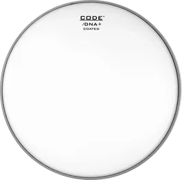 CODE Parche Tom 8" DNA Coated (Blanco) - Rugueux Blanc, 1 Couche 10 mil, Vintage