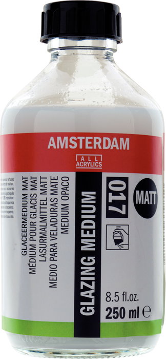 Amsterdam Bouteille de glacis mat 017 250 ml Amsterdam Bouteille de glacis mat 017 250 ml