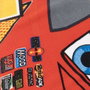 Cerdá - Toalla de microfibra Cars - Serviette de bain imprimée enfants - 70 x 140 cm - Motifs voitures Disney - À partir de 6 ans - Rouge