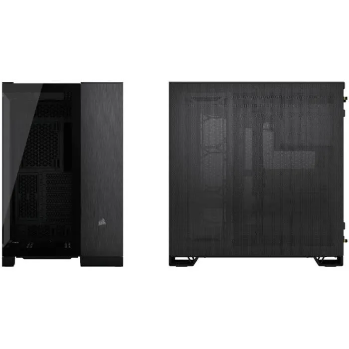 Corsair CC-9011283-WW 6500X Mid-Tower Boîtier PC Noir/Aluminium Obsidienne